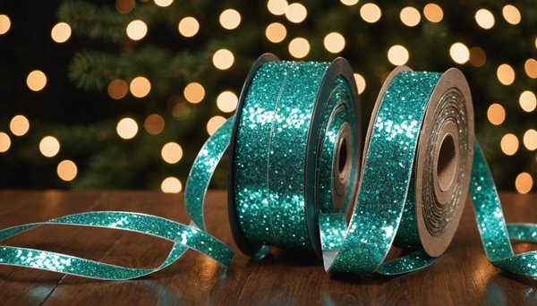 Bobine glittex or 5mmx50m : illuminez vos décorations brillantes